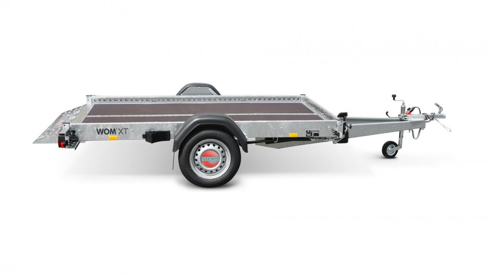Foto WOM XT 750kg Verlaagbare motortrailer 251x152cm