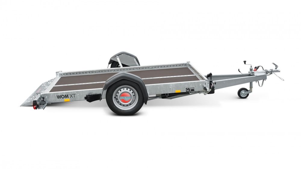 Foto WOM XT 750kg Verlaagbare motortrailer 251x152cm