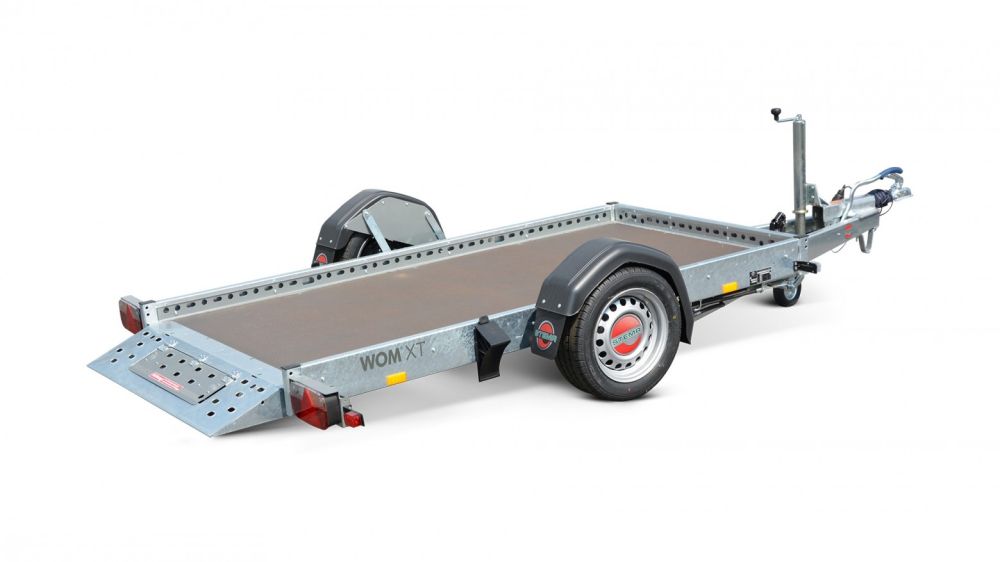 Foto WOM XT 750kg Verlaagbare motortrailer 251x128cm