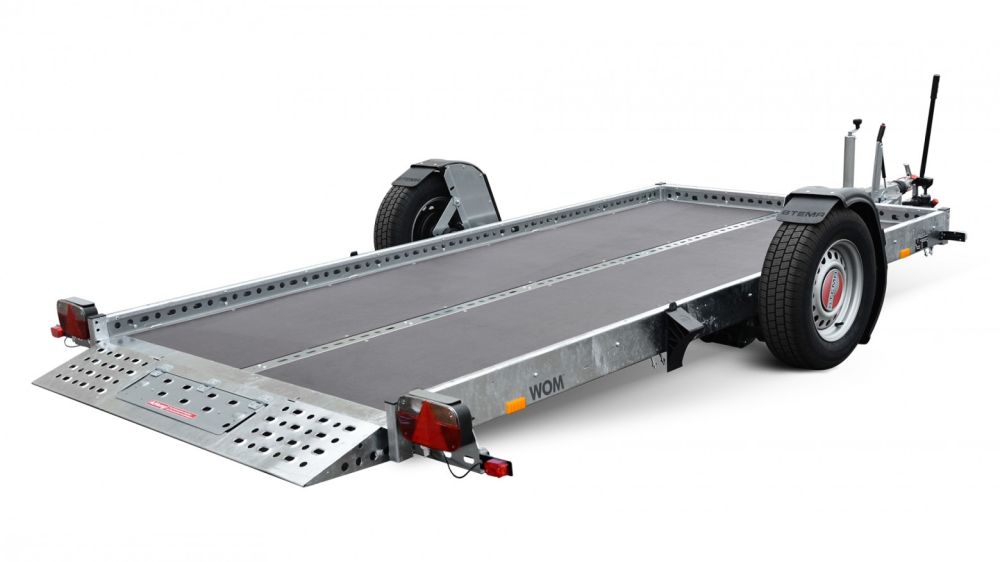 Foto WOM1500 1500kg Verlaagbare motortrailer 301x169cm