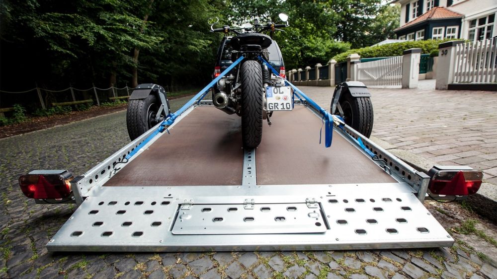 Foto WOM1500 1500kg Verlaagbare motortrailer 301x169cm